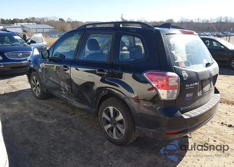 2017 Subaru Forester 2.5I z USA, uszkodzony, nr VIN JF2SJABCXHH508493